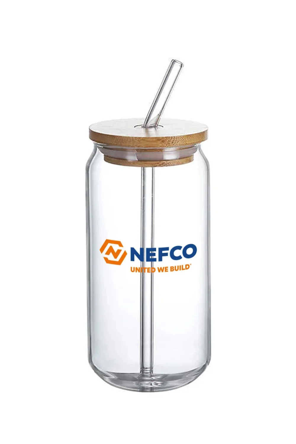 16oz Clear Glass Tumbler