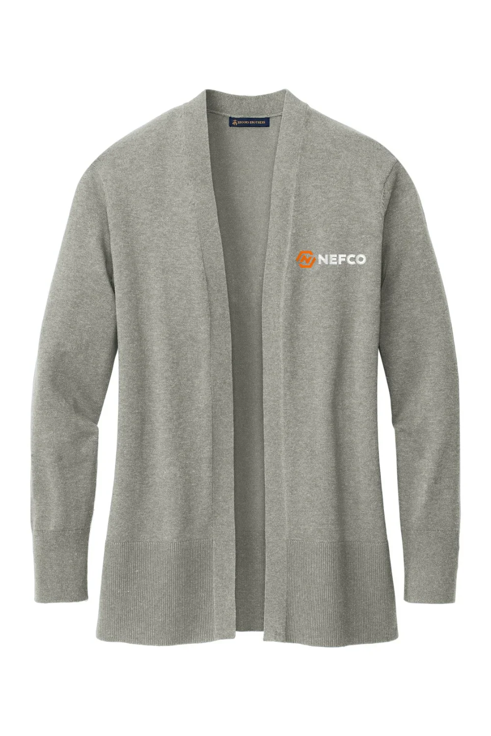 Alternative view of Women’s Brooks Brothers Cotton Stretch Long Cardigan Sweater