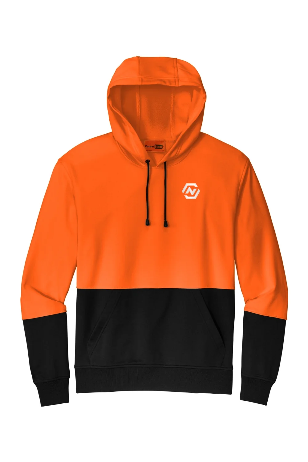 CornerStone Enhanced Visibility Fleece Pullover Hoodie - Image 3
