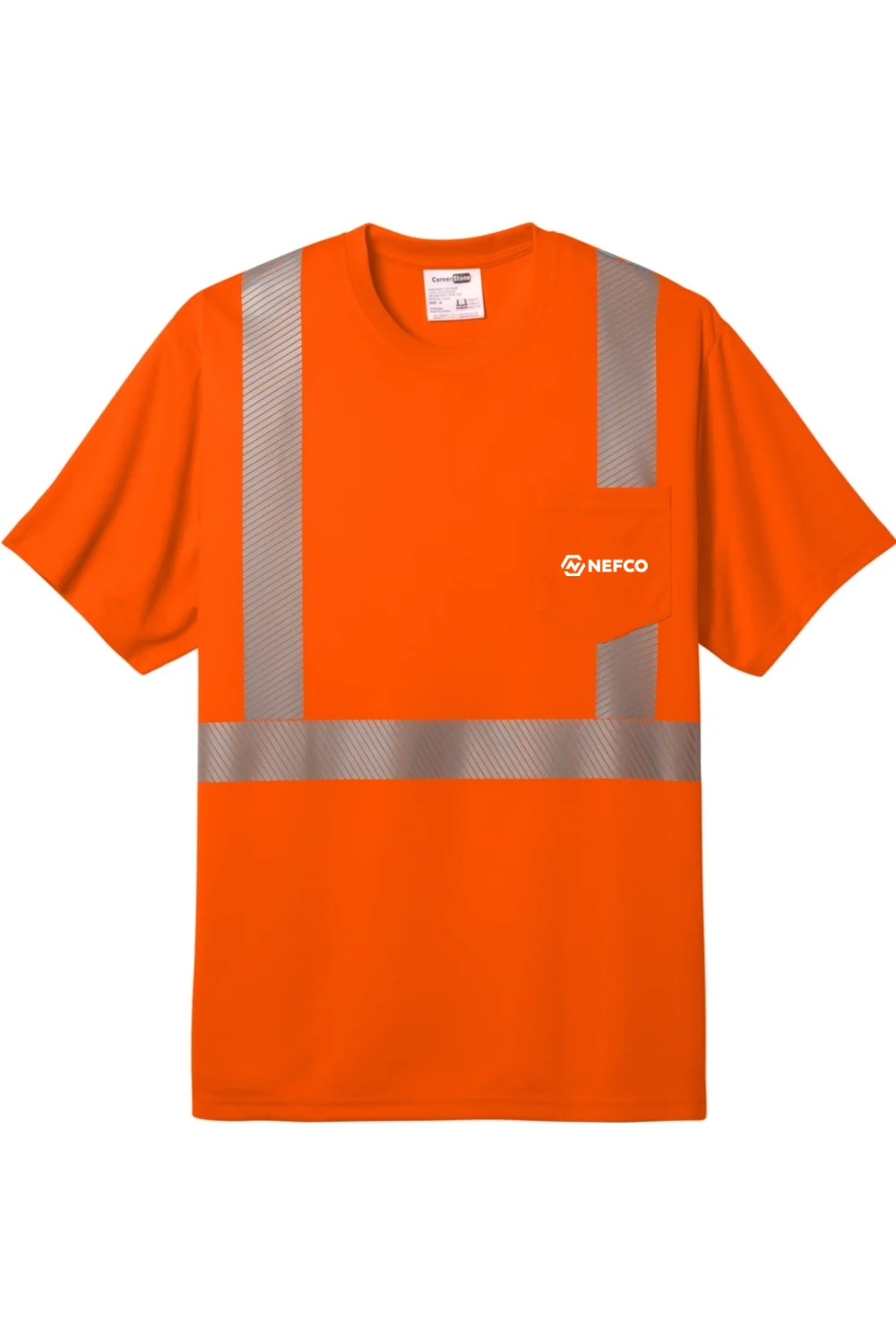 CornerStone Segmented Tape Tee